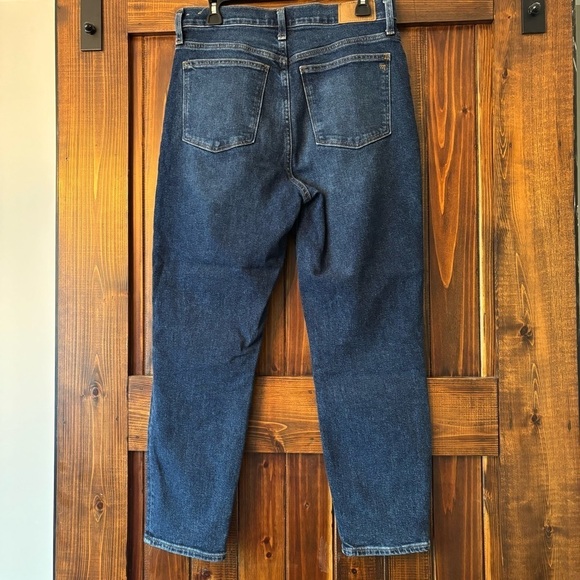 MADEWELL Y2K 90s 2000s Dark Wash Denim The Mom Jean High Rise Denim 29 - Picture 5 of 12